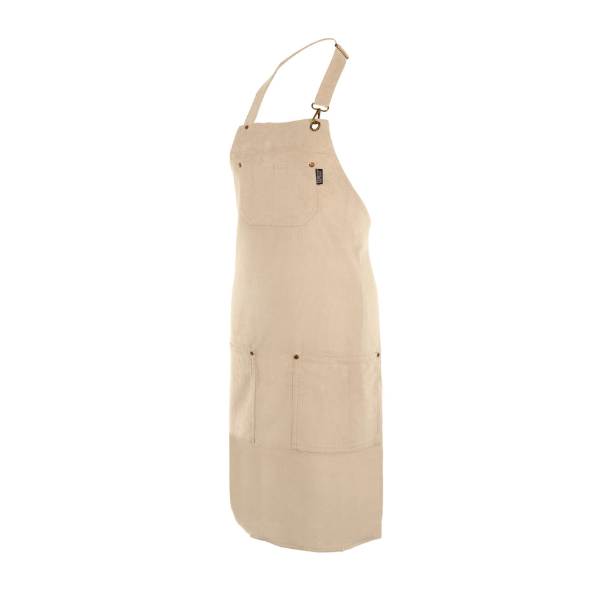 Keukenschort Velmar - Beige - 70x85 cm