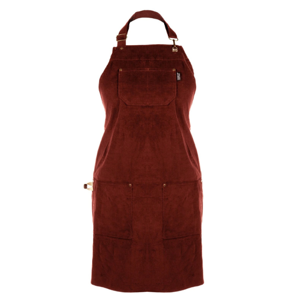 Keukenschort Velmar - Mahogany - 70x85 cm