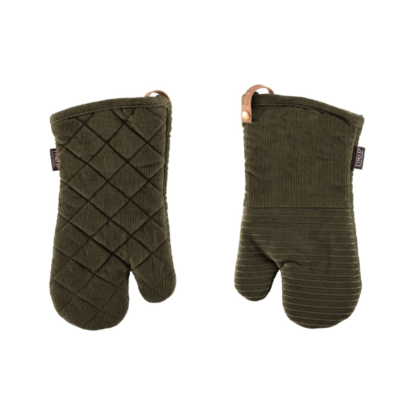Ovenwant Velmar - Olive Green - 17x33 cm (set van 2)