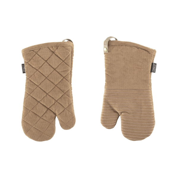 Ovenwant Velmar - Taupe - 17x33 cm (set van 2)