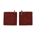 Pannenlap Velmar - Mahogany - 20x20 cm (set van 2)