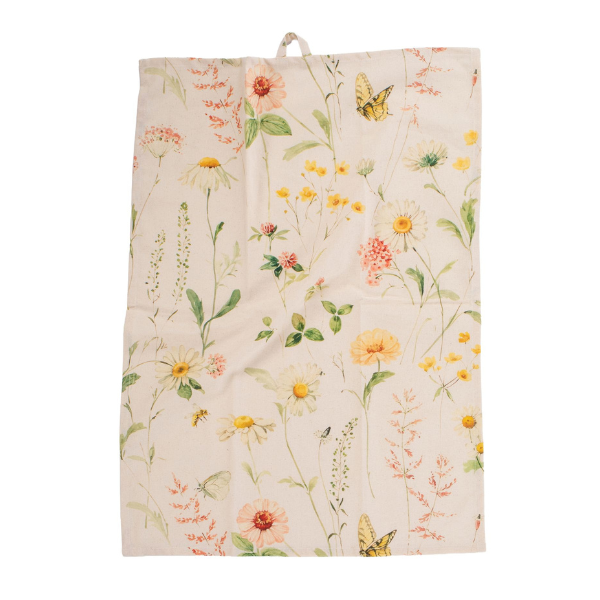 Keukenhanddoek Viva -Flower - 50 x 70 cm (2 stuks)