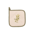 Pannenlap Viva - Olive - 20x20 cm (set van 2)