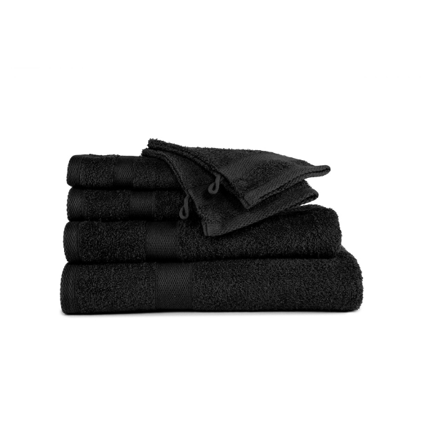 Pakketdeal Riva - Black – complete 6-delige set (450 gr/m²)