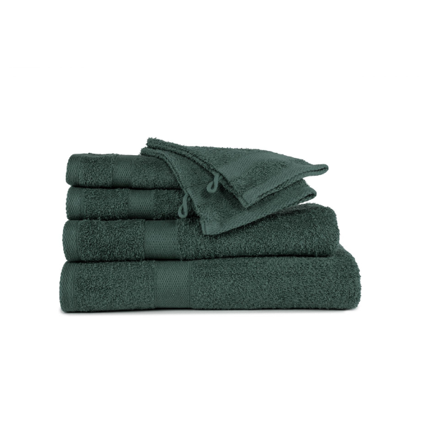 Pakketdeal Riva - Green Dark – complete 6-delige set (450 gr/m²)