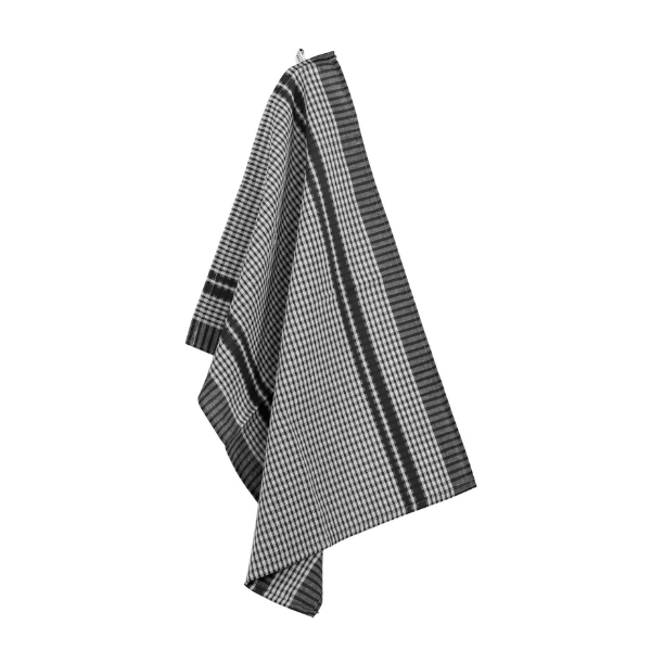 Keukenhanddoek Tiseco Waffle – Black – 75 gr/m² (4 stuks)