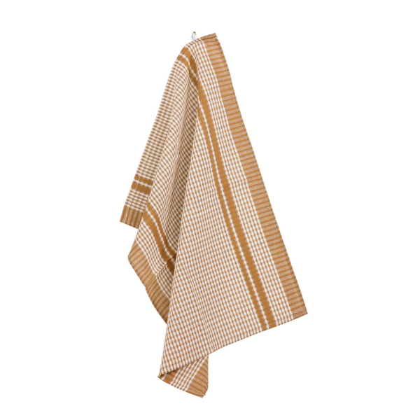 Keukenhanddoek Tiseco Waffle – Camel – 75 gr/m² (4 stuks)