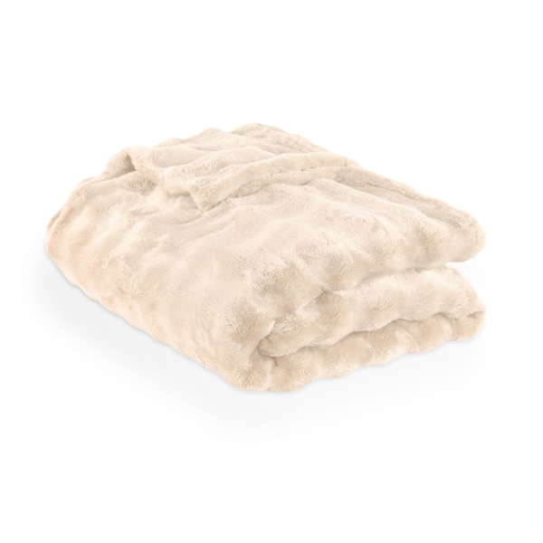 Plaid Wave - Ivory - 150 x 200 cm - 280 gr/m²