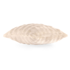 Sierkussen Wave - Ivory - 45 x 45 cm