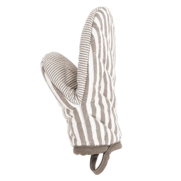 Ovengripper XL Lines - Taupe - 14x18 cm (set van 2)