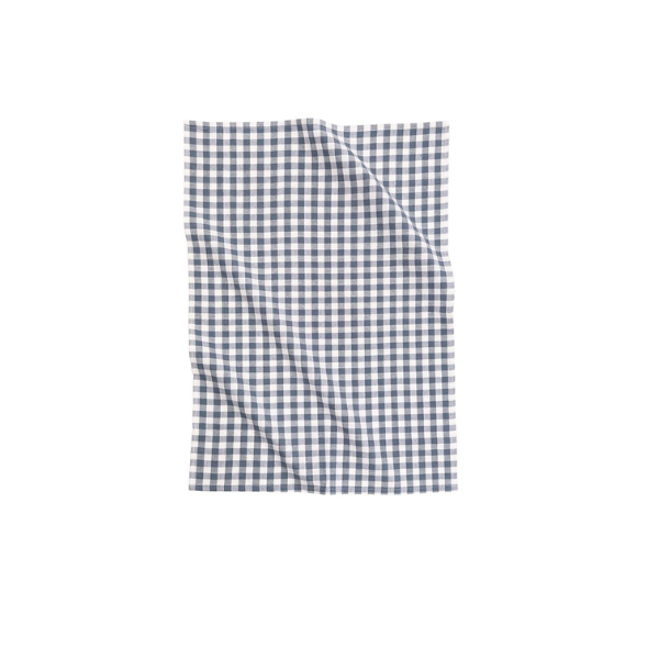 Keukenhanddoek XL Lines - Blue - 50x70 cm (set van 3)
