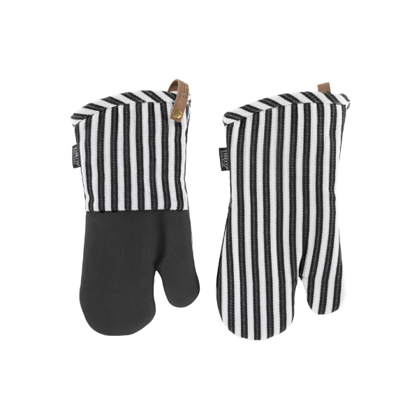 Ovenwant Yinte - Black - 17x33 cm (set van 2)