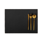 Placemat Gavin - Black - 33 x 45 cm