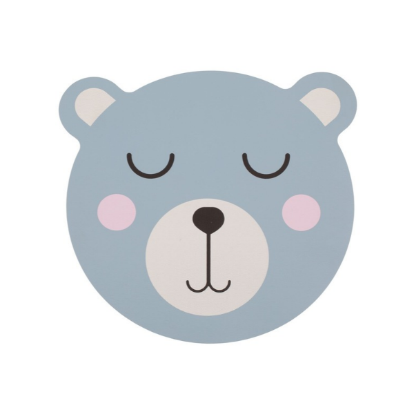 Placemat Togo Kids - Blue - Dia 38 cm - Rond