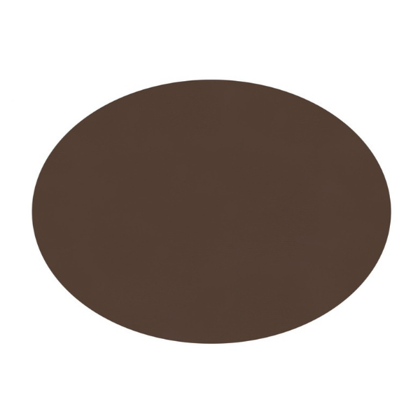 Placemat Togo - Brown - 33 x 45 cm - Ovaal