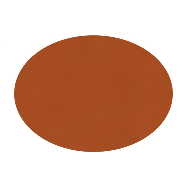Placemat Togo - Caramel - 33 x 45 cm - Ovaal