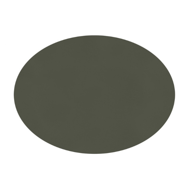 Placemat Togo - Grey - 33 x 45 cm - Ovaal
