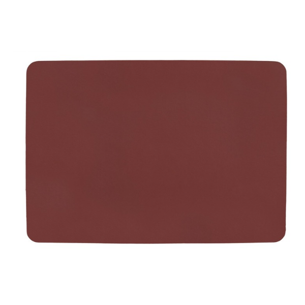 Placemat Togo - Red - 33 x 45 cm - Rechthoek
