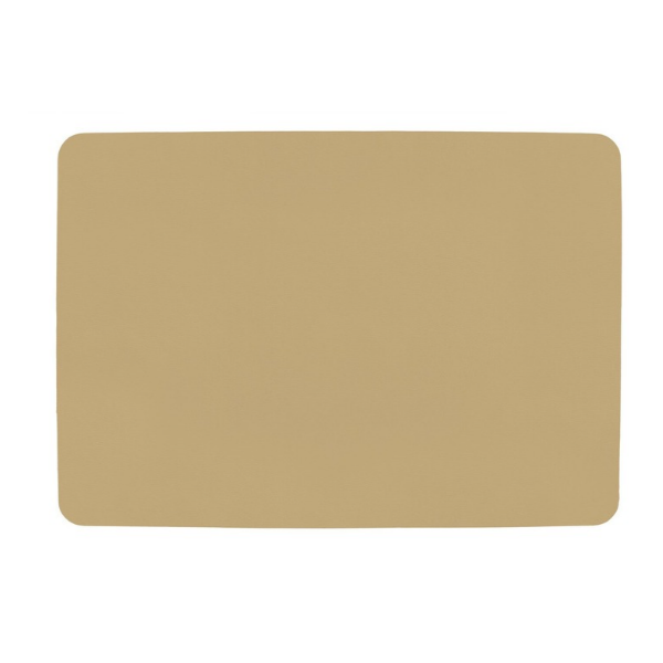 Placemat Togo - Sand - 33 x 45 cm - Rechthoek