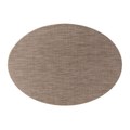 Placemat ZICZAC Purus Oval - Cappucino - 33x45 cm