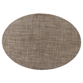 Placemat ZICZAC Purus Oval - Mocha - 33x45 cm