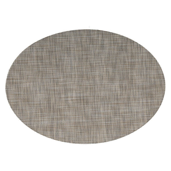 Placemat ZICZAC Purus Oval - Sand - 33x45 cm