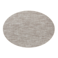 Placemat ZICZAC Purus Oval - Stracciatella - 33x45 cm
