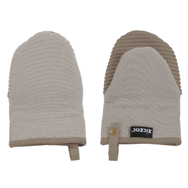 Ovengripper ZICZAC Silo - Taupe - 14x21,5 cm (set van 2)
