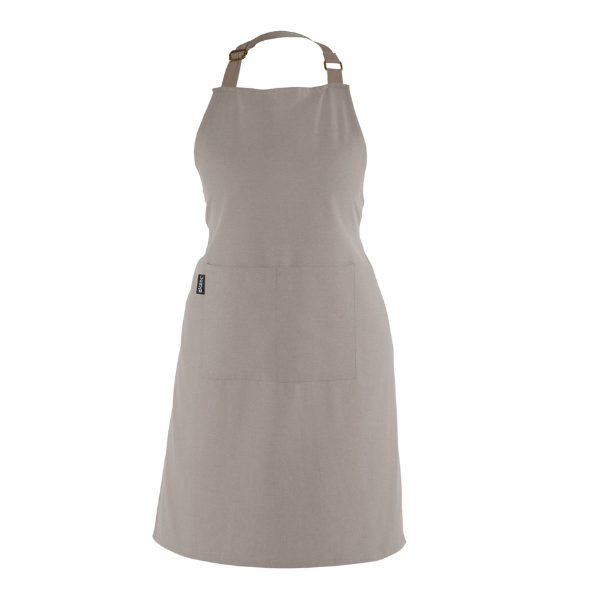 ZICZAC Keukenschort Silo - Taupe - 85x69 cm