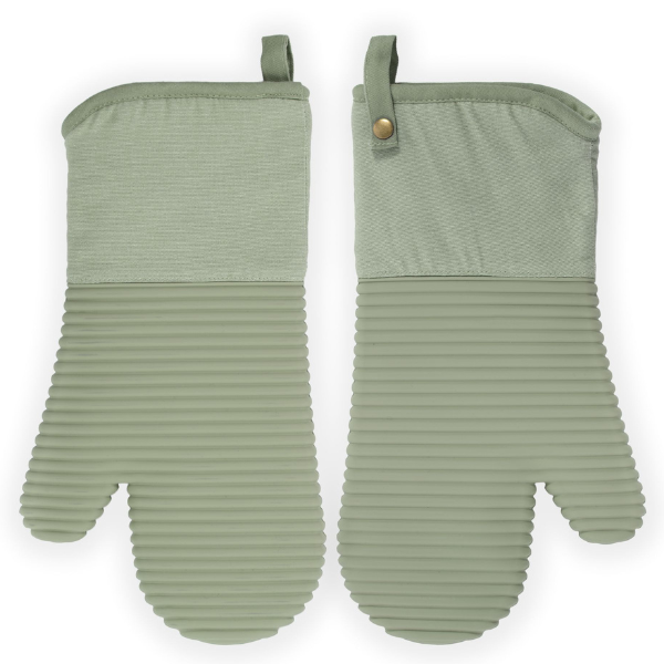 ZICZAC Ovenwant Silo - Green Tea - 18x33 cm (set van 2)