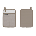 ZICZAC Pannenlap Silo - Taupe - 18x25,5 cm (set van 2)